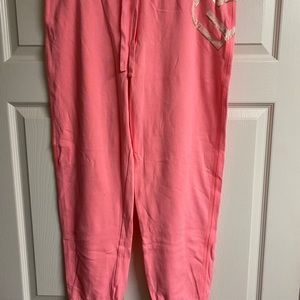 Aeropostale Live Love Dream Peach Yoga Pants